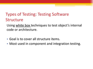 Software Testing Foundations Part 2 - Testing in Software Lifecycle | PPT
