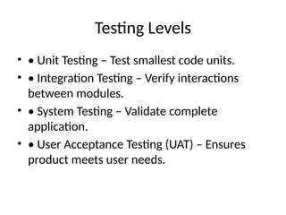 Comprehensive Fundamentals of Software Testing: Exploring Core Concepts ...