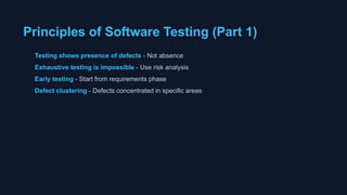 Sw Test Part Software Testing Technics Fundamentals.pptx