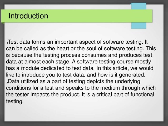 describe the importance of software testing