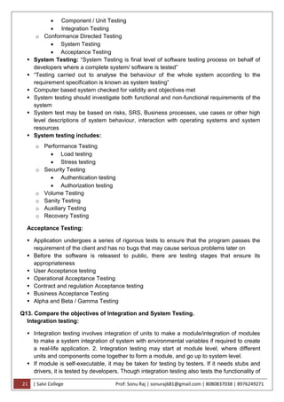 Software testing main | PDF