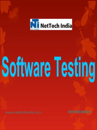 www.nettechindia.com 9870803004/5
 