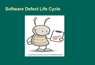 Software Defect Life Cycle
 