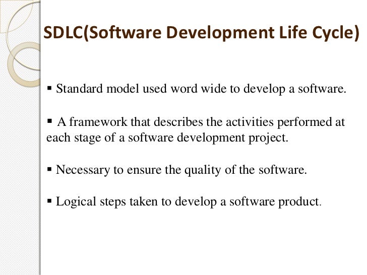 life project report cycle feasibility Software ppt testing