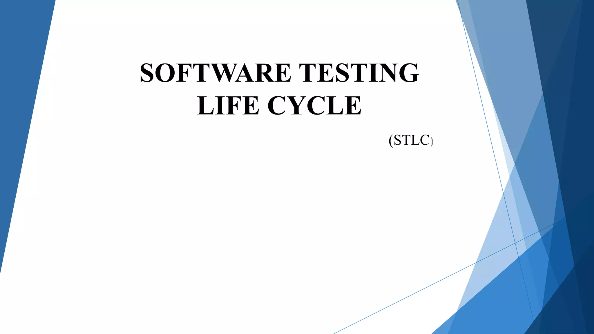 Software testing ppt | PPTX