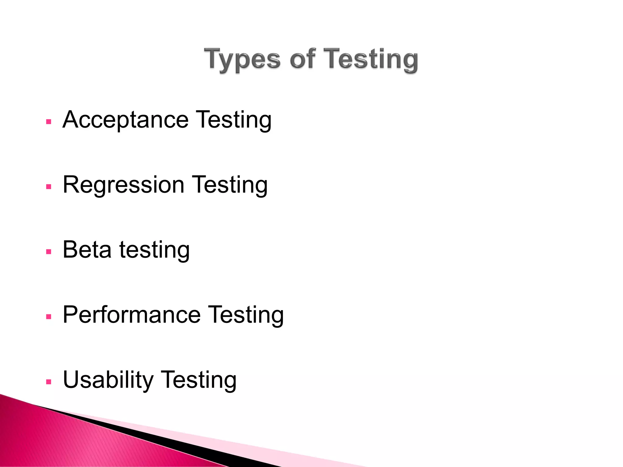 Software testing ppt | PDF