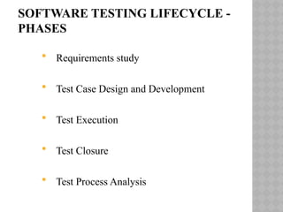 Software_Testing_ppt.pptx for software Engineering subject | PPTX