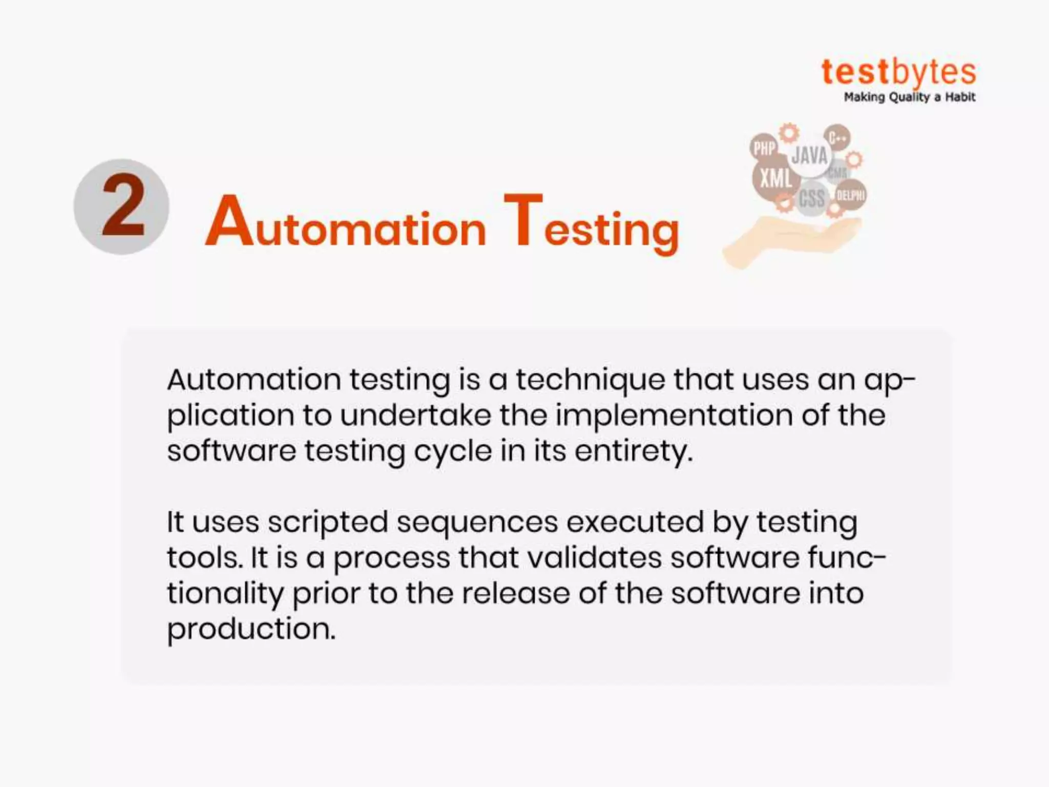 Software Testing Process | Testbytes
