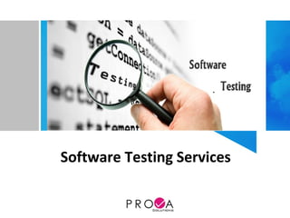 Software Testing Services
 