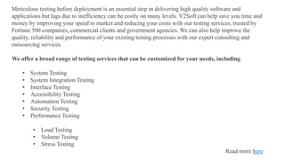 Software Testing Services | Best software testing consulting companies ...