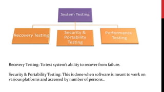 Software testing strategies | PPTX