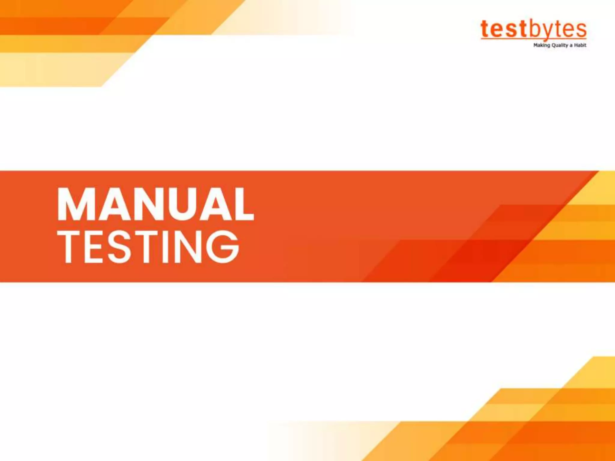 Software Testing Tutorial For Beginners | Testbytes