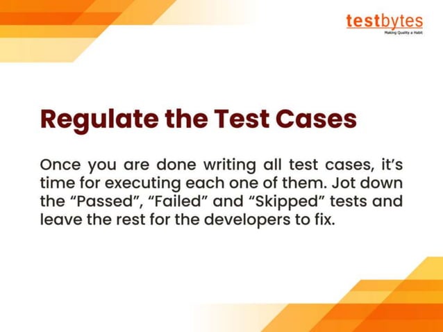 Software Testing Tutorial For Beginners | Testbytes | PPT