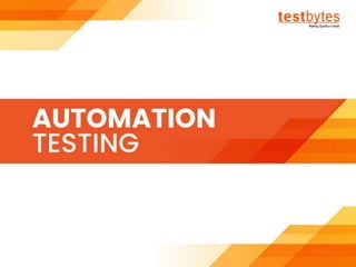 Software Testing Tutorial For Beginners | Testbytes