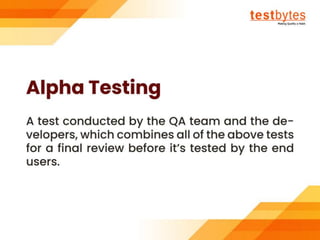 Software Testing Tutorial For Beginners | Testbytes