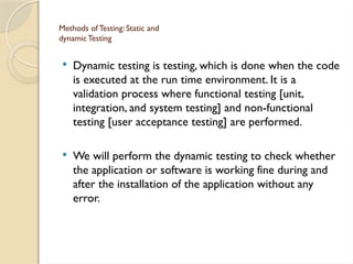 SOFTWARE TESTING unit 1 types of software testing.pptx