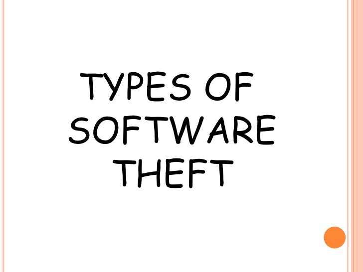 Software theft