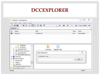 List of Software tools for encryption | PPTX