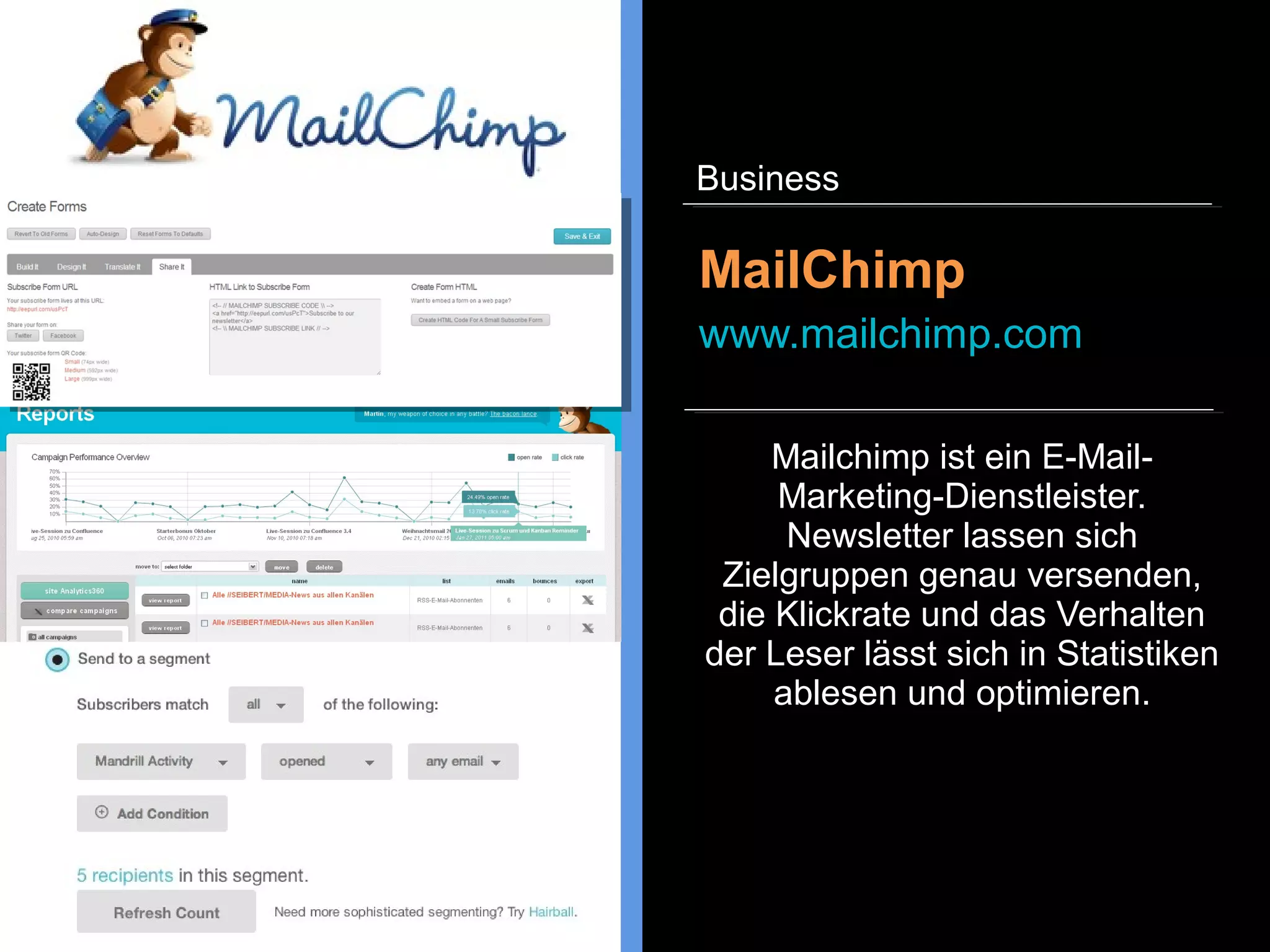 Tito.io ist ein
Ticketverkaufssystem, das leicht
zu bedienen ist und sich in die
eigene Webseite integrieren lässt.
Tito.io unterstützt 24
verschiedene Währungen.
Außerdem ist Tito.io flexibel
genug, um mit Rabatttickets und
verlosten Eintrittskarten umgehen
zu können.
Tito.io
www.tito.io
Business
 