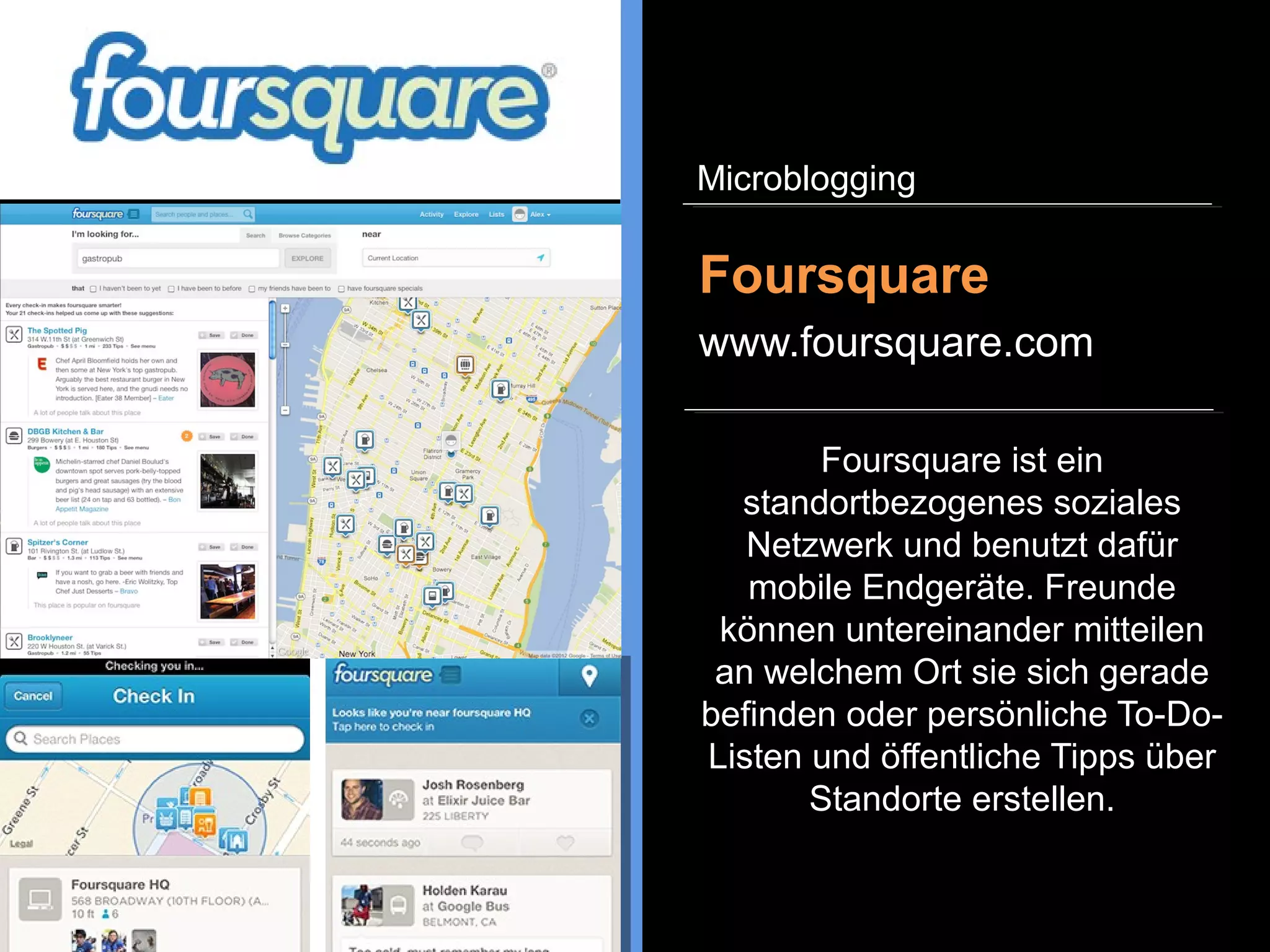 Mittels Paper.li könnt ihr eine
Tages- oder Wochenend-Zeitung
erstellen, welche eure
gewünschten Themen enthält und
automatisch online erscheint.
Paper.li
www.paper.li
Information
 