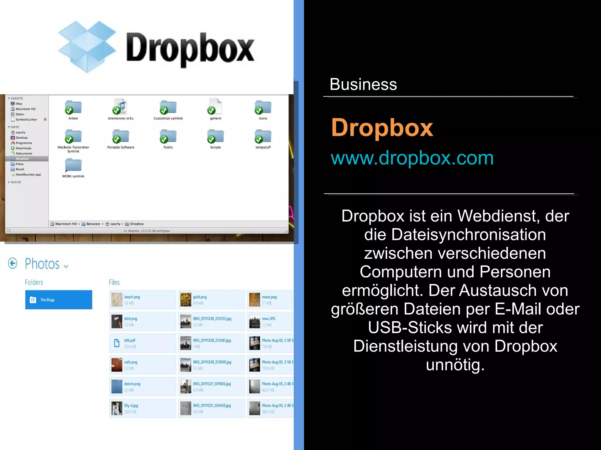 Bei der Suche nach einem
flexiblen Arbeitstisch hilft
Sharedesk. Inserierte, freie
Arbeitstische werden auf
ShareDesk präsentiert und
können vom Kunden direkt über
die Plattform gemietet werden.
Sharedesk
www.sharedesk.net
Business
 