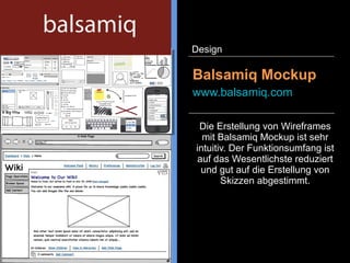 Die Internetplattform SlideShare
bietet das Austauschen, Teilen,
Betrachten und Archivieren von
Präsentationen. Die
hochgeladenen Dokumente in
den Formaten PowerPoint, PDF,
KeyNote und OpenOffice können
entweder als privat oder öffentlich
zugänglich markiert werden.
SlideShare
www.slideshare.com
Community
 