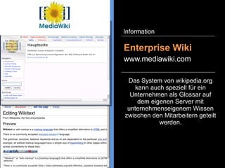 Scribd ist die weltweit größte
digitale Bibliothek mit über 30
Millionen Dokumenten und
Büchern. Nutzer können diese
hochladen, entdecken und lesen.
Scribd
www.scribd.com
Entertainment
 