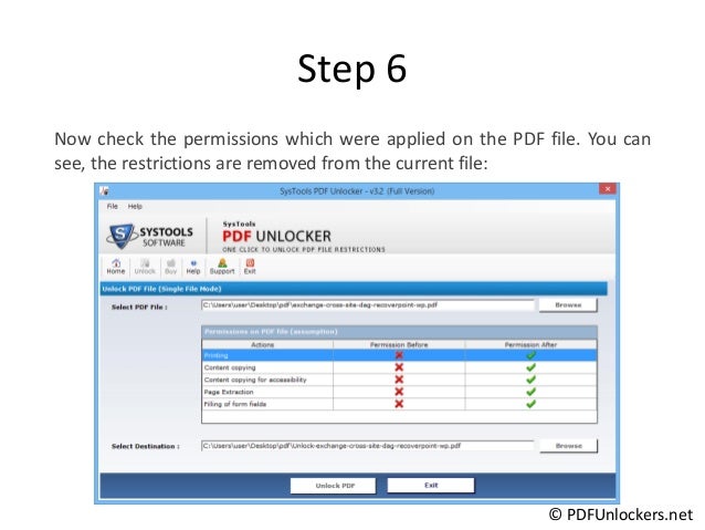 Free Software to Remove Password & Restrictions from Adobe PDF Files