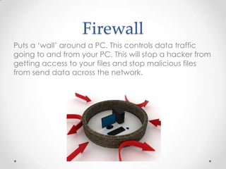 Firewall Utilities Software utilities | PPTX