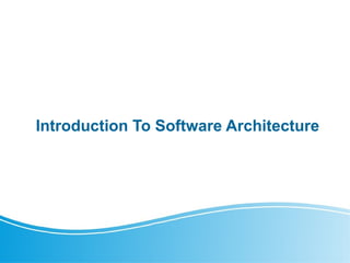 software view and quality attribute of SA | PPTX