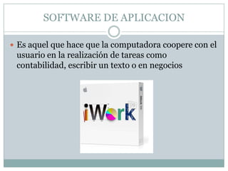 Software y sus aplicaciones