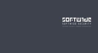 SOFTWIDE SECURITY COMPANY INTRODUCTION
 