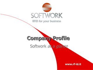 Company Profile Softwork  at a glance 