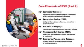 Safety Manager Key Module Mastering Process Safety Management: Key Elements for Safety | PDF