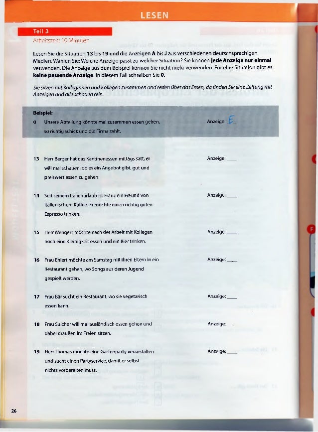 So Geht Noch Besser B1 Transkription Drawing Conclusion Inquiry