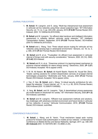 Sohail cv (updated) (1) | PDF