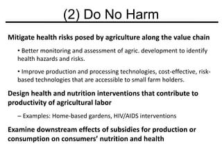 Big picture overview of challenges and opportunities for achieving food security in Asia