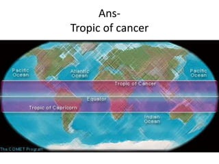 AnsTropic of cancer

 