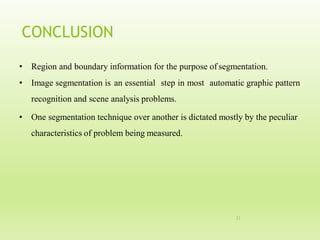 Region Splitting and Merging Technique For Image segmentation. | PDF ...