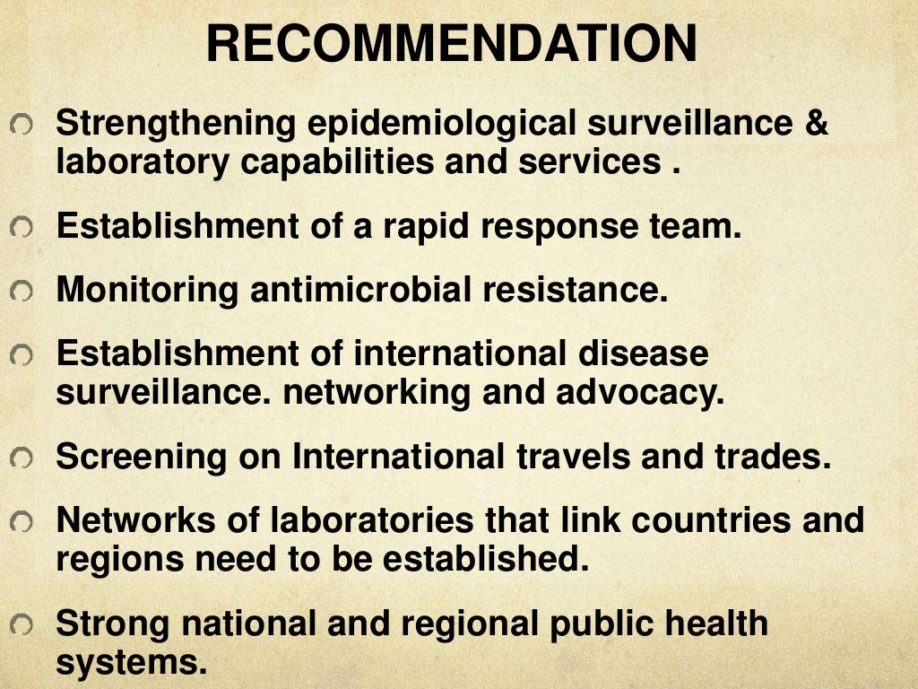 Emerging and Reemerging Infectious Diseases