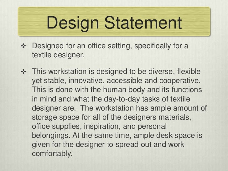 System Furniture Design