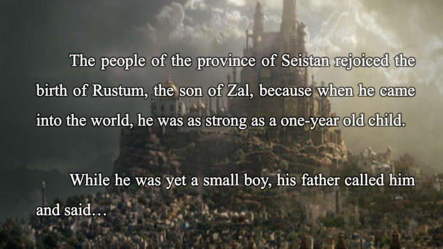 Sohrab and rustum by Firdausi | PPTX | Birth | Personal Celebrations ...