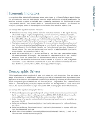 State of Homelessness In America | PDF