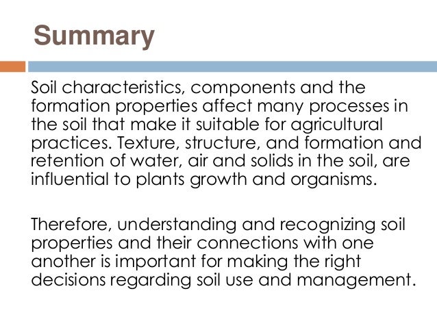 Soil texture conclusion essay image