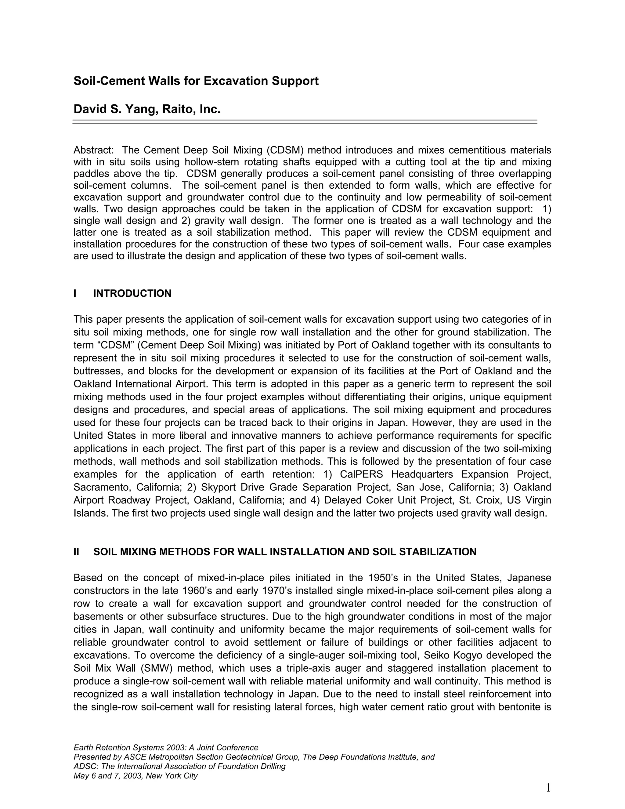 Soil Cement Walls For Excavation Support PDF soil-cement-walls-for-excavation-support-pdf
