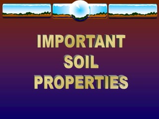 Soil properties-2 | PPT