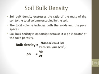 Soil water relationship | PPTX