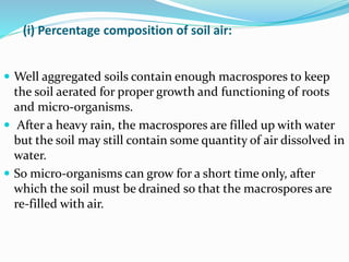 Soil aeration