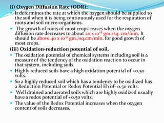 Soil aeration