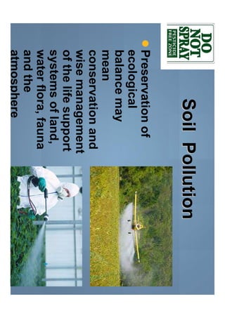Soil and water pollution | PDF